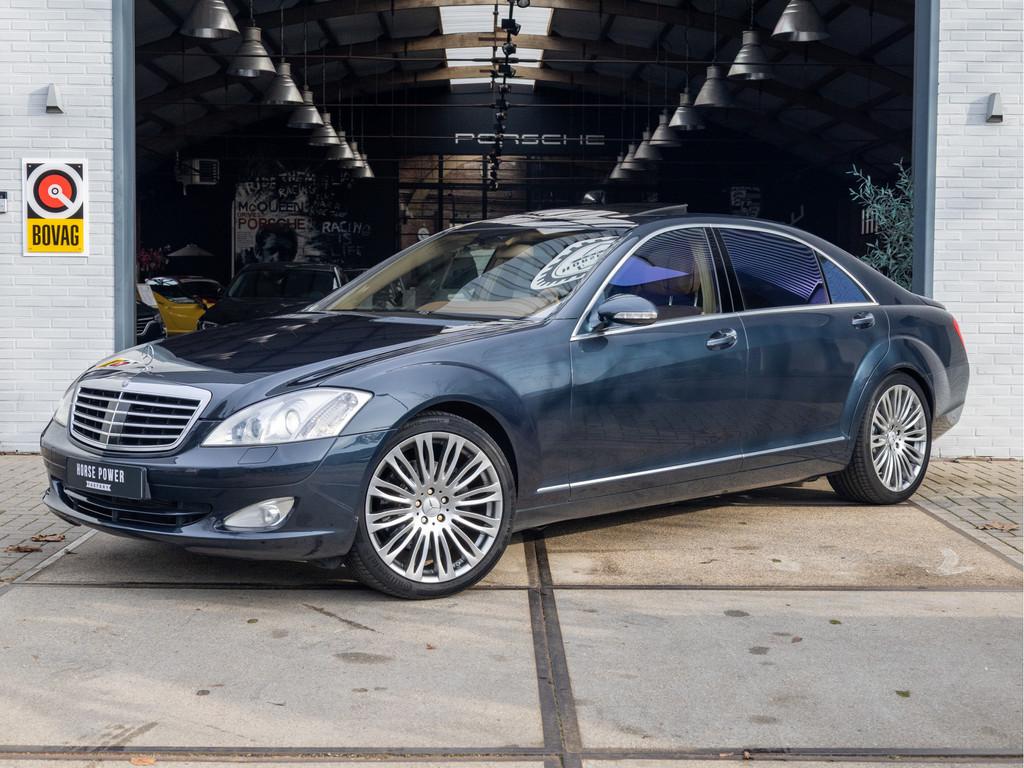 Mercedes-Benz S-Klasse 500 Lang *Softclose | ACC | Schuif/Ka, Auto's, Automaat, 5461 cc, Achterwielaandrijving, Gebruikt