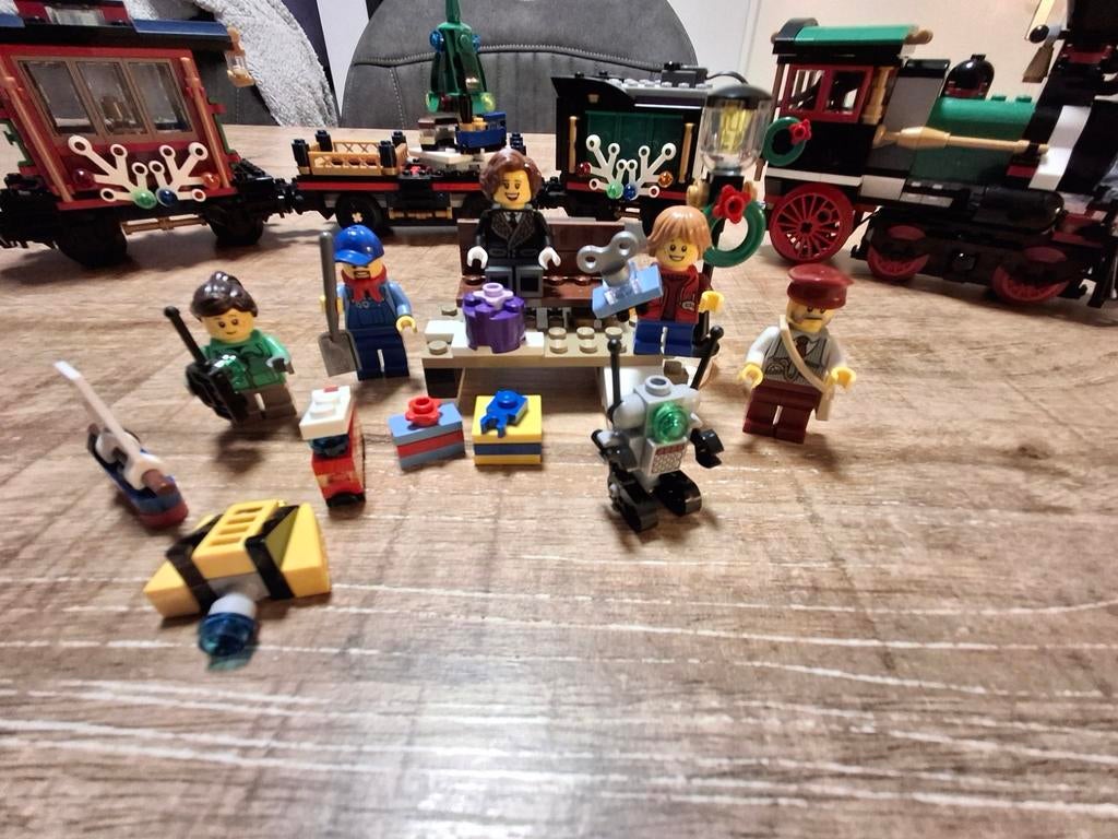 Lego 10254 Winter Vakantie Trein, Ophalen of Verzenden, Zo goed als nieuw