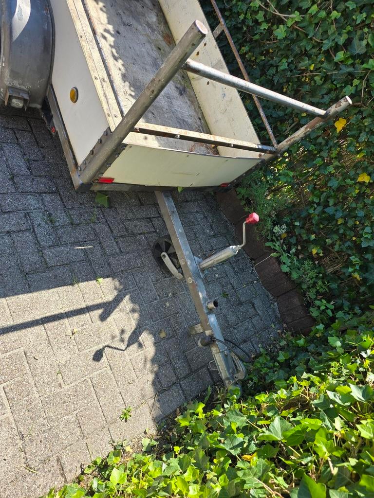 Stevige aanhanger, ideaal voor tuinafval of klussen, Ophalen of Verzenden, Gebruikt