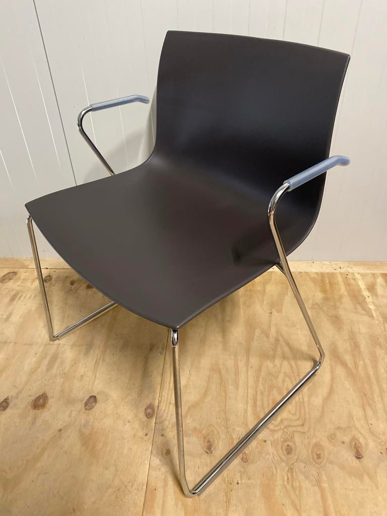 Arper Catifa 46 Design Stoel, Ophalen, Gebruikt, Zwart, Eén