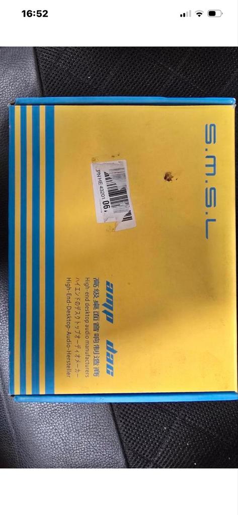 SMSL SA-50 Hi-Fi Stereo-versterker met Power Adapter, Overige merken, Nieuw, Ophalen of Verzenden, 60 tot 120 watt