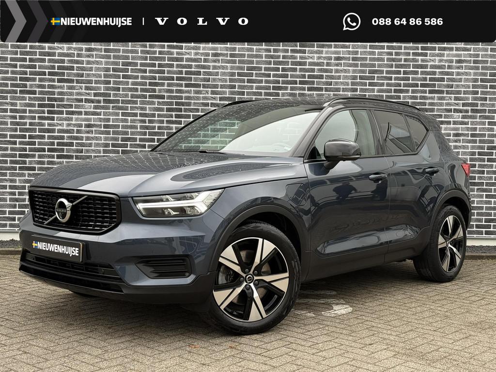 Volvo XC40 1.5 T4 Recharge R-Design | Plug-in Hybrid (PHEV), 12 maanden, Euro 6, Blauw, Leder en Stof
