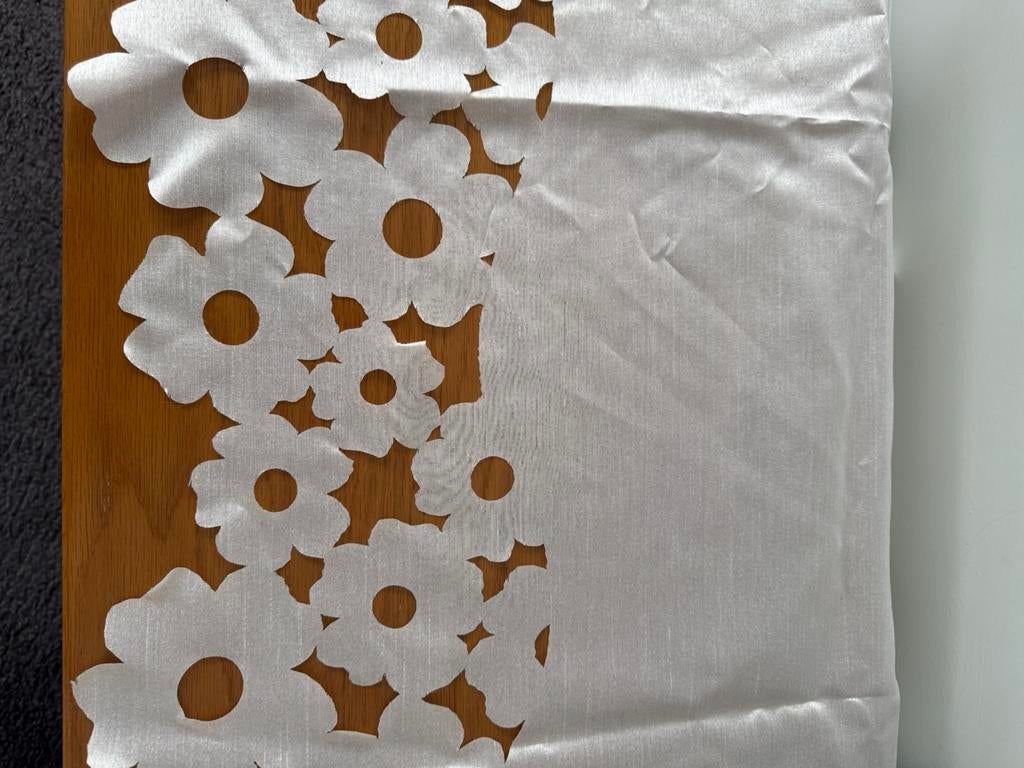 Vitrage wit., Ophalen, Gebruikt, 100 tot 150 cm, 200 cm of meer