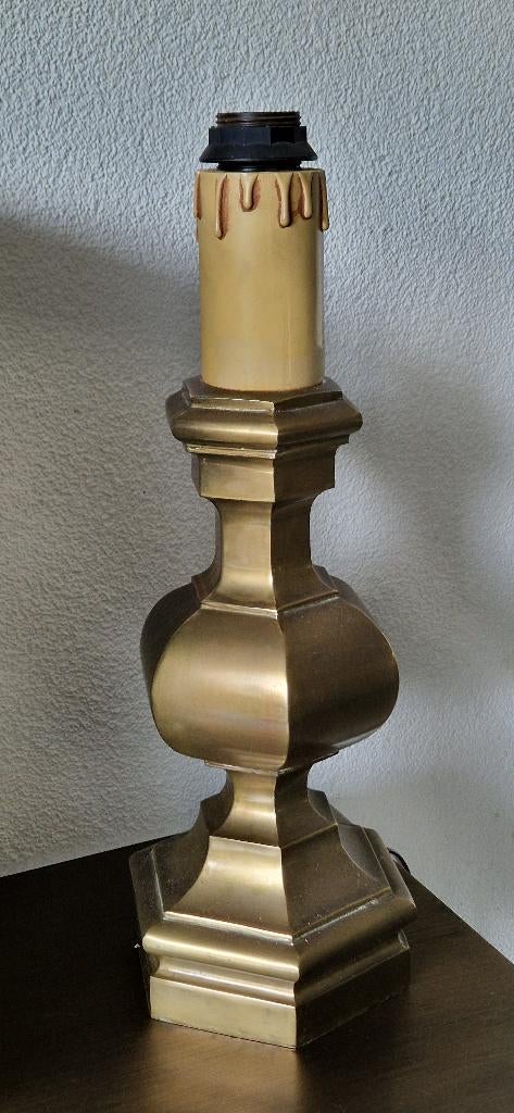 Elegante Bronzen Lampenvoet - Klassiek Design, Ophalen of Verzenden