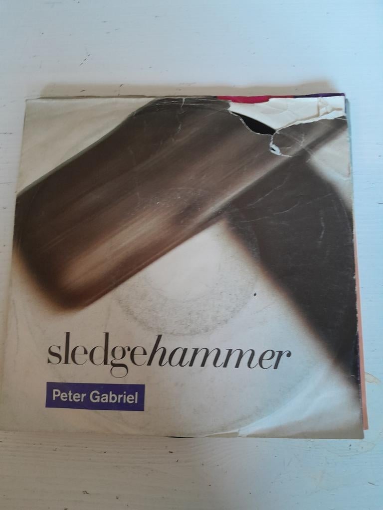 Peter gabriel 7inch Sledge hammer, Ophalen of Verzenden, 1980 tot 2000, Zo goed als nieuw, Overige formaten