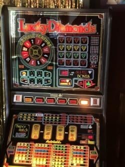 gokkast, Gulden, Ophalen, Gebruikt