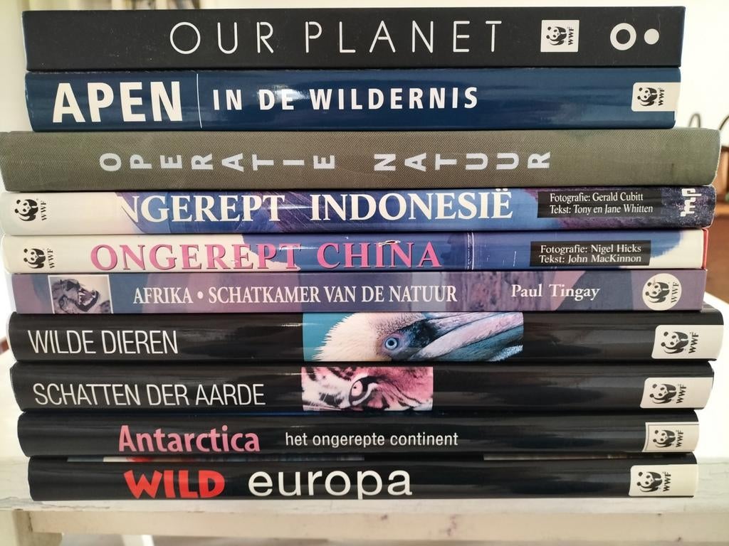 WWF natuurboeken, Boeken, Natuur, Ophalen, Nieuw, Natuur algemeen, WWF