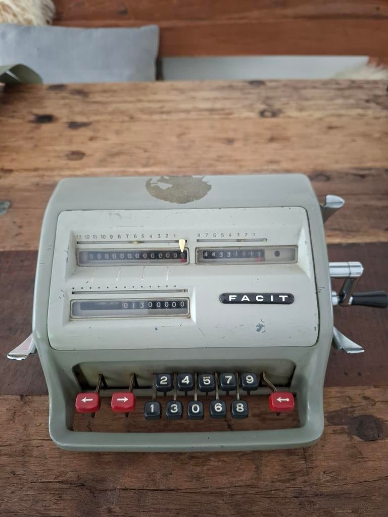 FACIT vintage telmachine, Ophalen