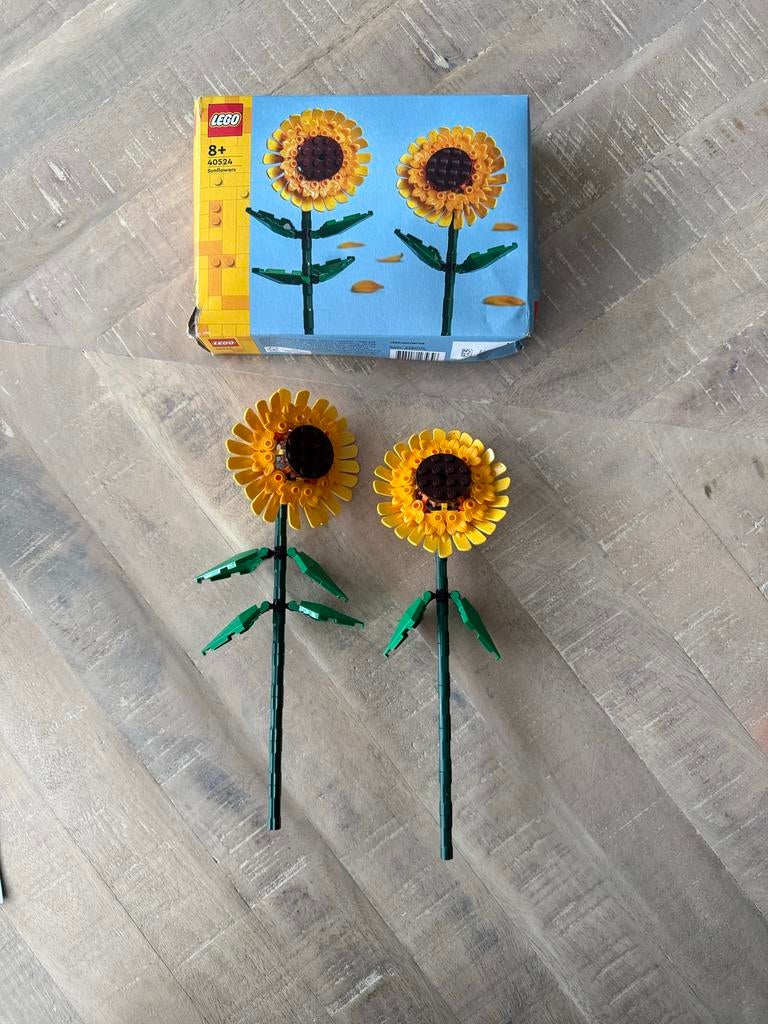 Lego zonnebloemen 40524, Overige thema's, Lego, Ophalen of Verzenden, Zo goed als nieuw