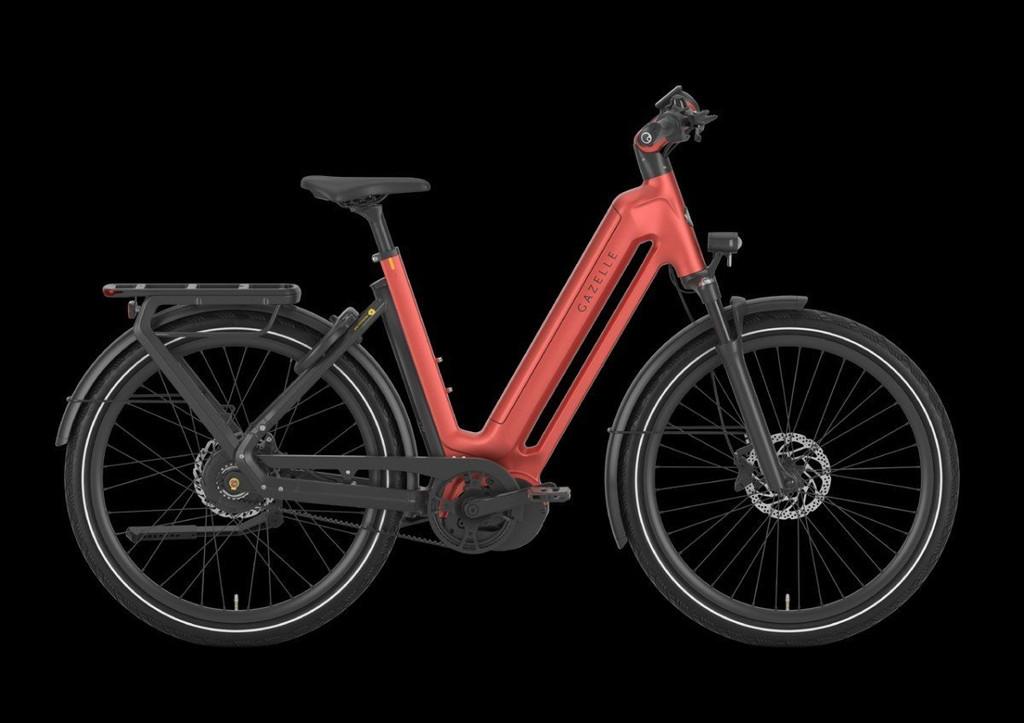 GAZELLE Eclipse C380 750wh demo Dames Metallic Orange Mat 50, Fietsen en Brommers, Elektrische fietsen, Nieuw, Gazelle, 47 tot 51 cm