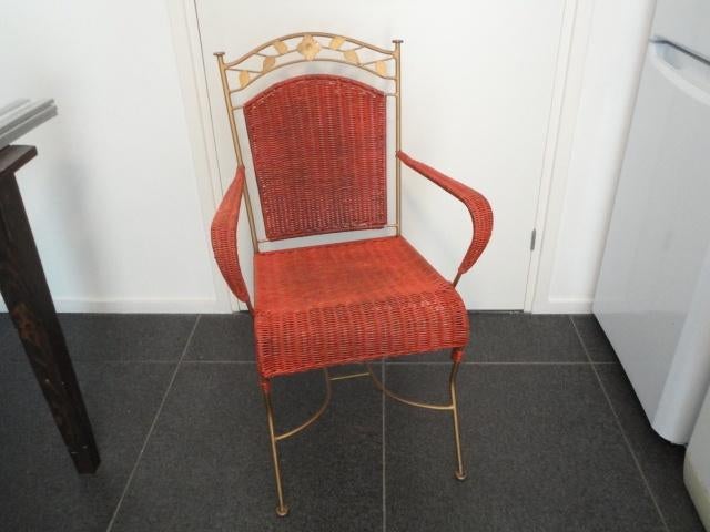 stoel, Huis en Inrichting, Stoelen, Ophalen, Gebruikt, Bruin, Eén