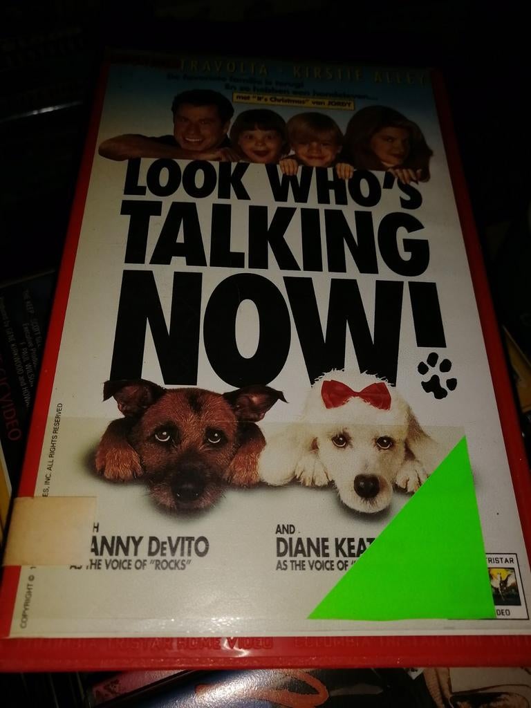 VHS ex-rental - Look Who's Talking Now, Vanaf 16 jaar, Ophalen of Verzenden, Gebruikt, Horror