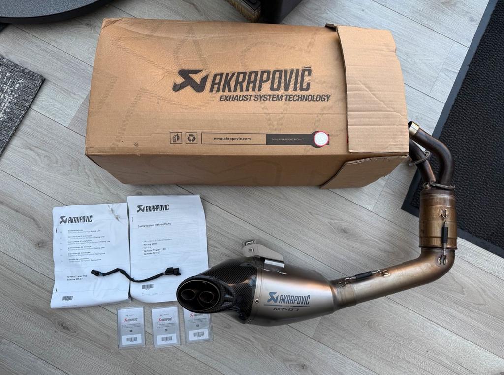 Alrapovic systeem Yamaha MT07/tracer 700, Motoren, Onderdelen | Yamaha, Ophalen of Verzenden, Nieuw