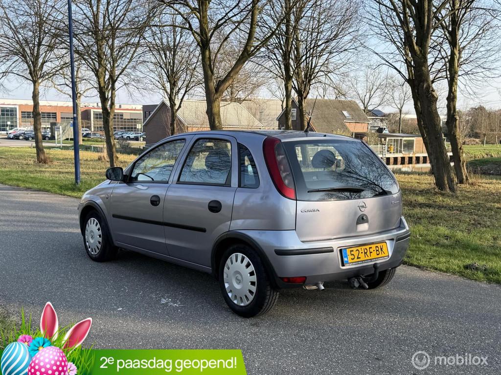 Opel Corsa 1.2-16V Rhythm*NEW APK 03/27*AIRCO*ELEK. RAMEN, Voorwielaandrijving, Gebruikt, 1229 cc, Origineel Nederlands