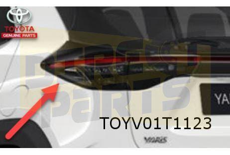 Toyota Yaris Cross achterlicht Links buiten (LED knipperlich, -, Verzenden, -, Nieuw