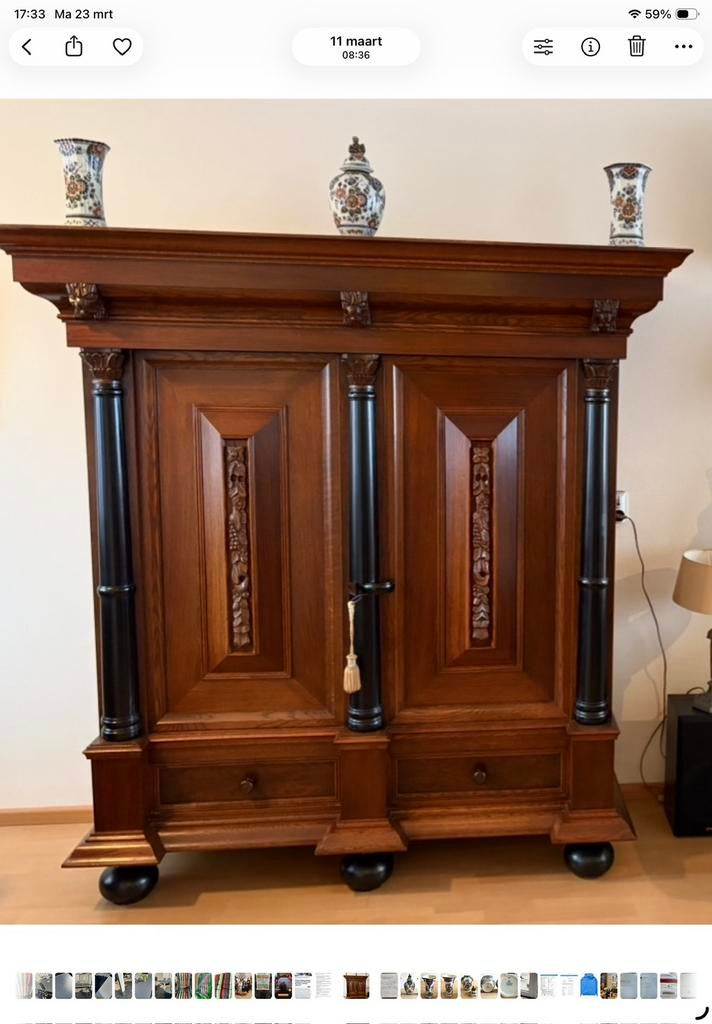 Kast, Antiek en Kunst, Ophalen