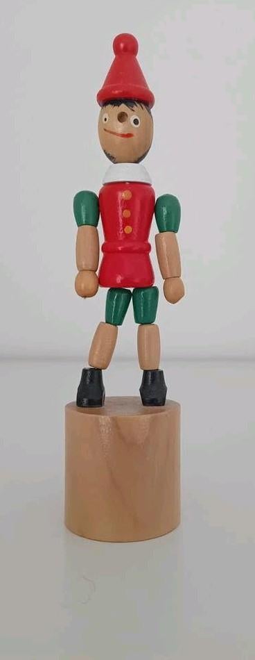 Houten Pinokkio knijpfiguur, Ophalen of Verzenden, Zo goed als nieuw