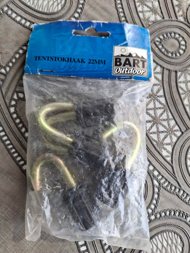 Tentstokhaken 22mm, Ophalen of Verzenden