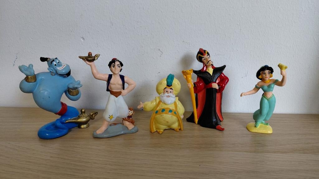 Aladdin figuren, Ophalen of Verzenden, Zo goed als nieuw