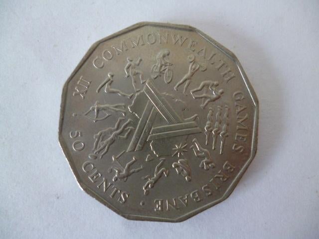 Australische Commonwealth Games 1982 Munt, Ophalen of Verzenden, Losse munt