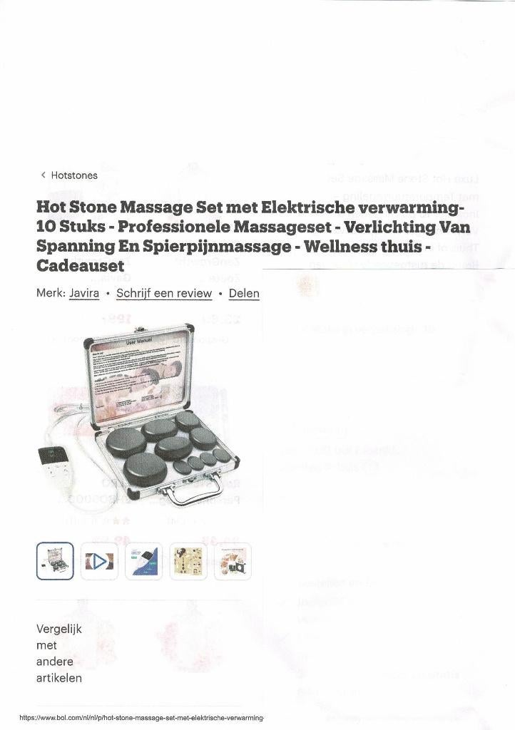 massage product, Ophalen of Verzenden, Nieuw, Apparaat