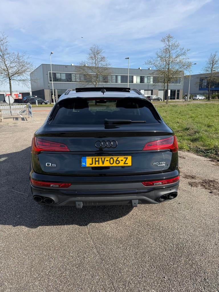 Audi Q5 Sportback 40 TDI Quattro S-Line Pano Matrix Full, Automaat, 4 cilinders, Q5, Zwart