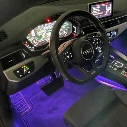 Audi A5 3xS-Line Daytona 20" RS5 Black Optic Virtual Cockpit, Auto's, Zwart, 4 cilinders, Origineel Nederlands, Particulier