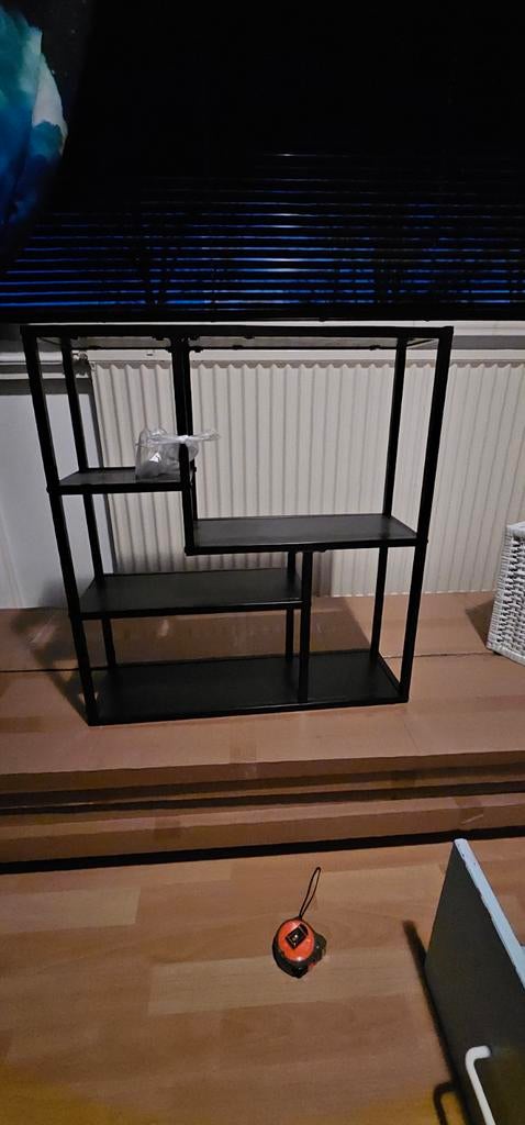 Zwarte metalen hangkast, Ophalen of Verzenden, 50 tot 100 cm, Minder dan 100 cm