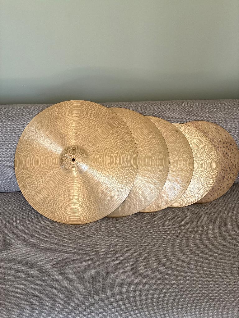 Mooie Paiste bekkenset, Muziek en Instrumenten, Drumstellen en Slagwerk, Ophalen, Zo goed als nieuw, Overige merken