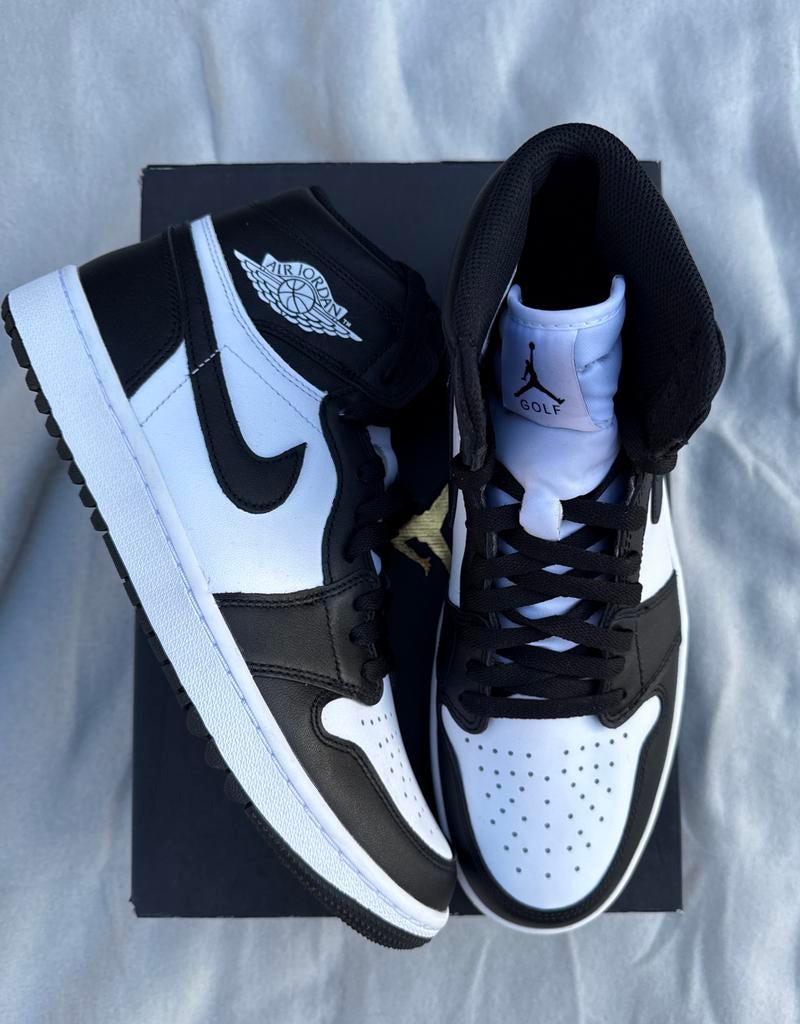 Air Jordan 1 High Golf Black White - Maat 44, Kleding | Heren, Schoenen, --, Zwart, Nieuw, Ophalen of Verzenden