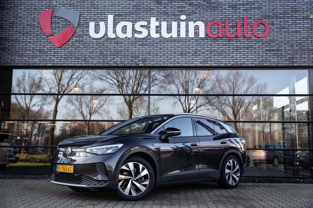 Volkswagen ID.4 Life 77 kWh , Adap. cruise, Stoel/stuurverwa, Automaat, Achterwielaandrijving, Gebruikt, Zwart