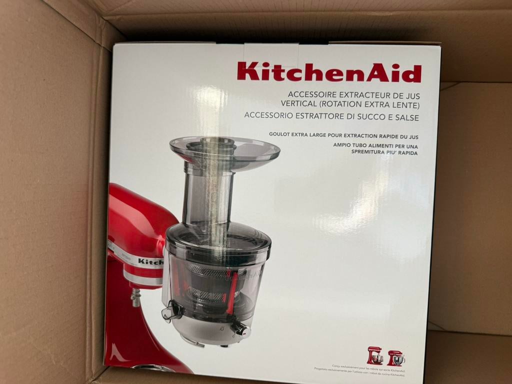 NIEUW in doos! KitchenAid slowjuicer, Ophalen of Verzenden, Zo goed als nieuw, Douche