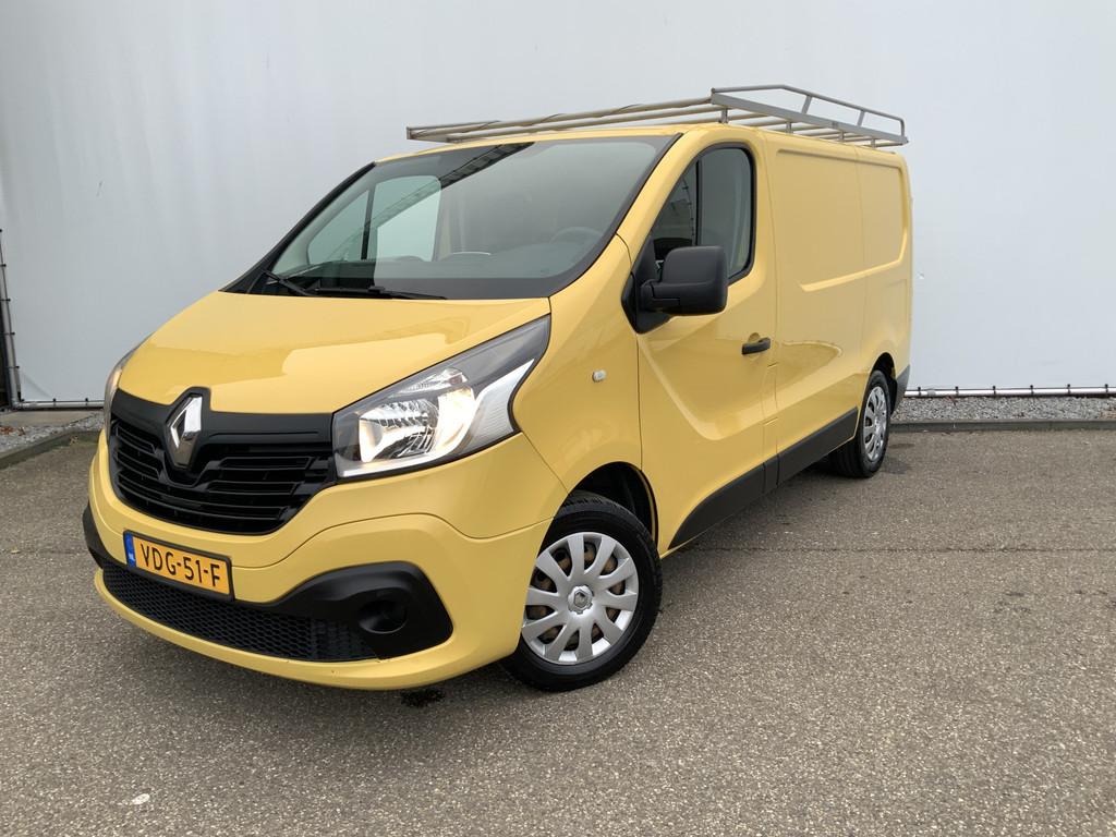 Renault Trafic 1.6 dCi T27 L1H1 Comfort Airco Cruise 3 Zits, Auto's, Bestelauto's, Voorwielaandrijving, Gebruikt, Renault, Parkeersensor