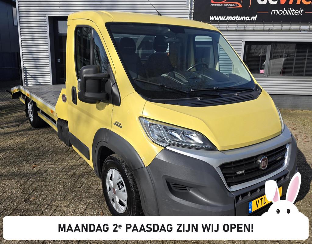 Fiat Ducato 35 3.0 MultiJet OPRIJWAGEN *CLIMA-CRUISECTRL-LIE, Auto's, Bestelauto's, Voorwielaandrijving, Euro 5, Stof, Gebruikt