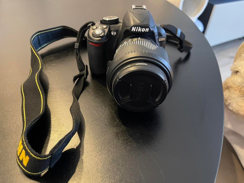 Nikon D3100 camera, Ophalen, Zo goed als nieuw, Nikon, 8 keer of meer