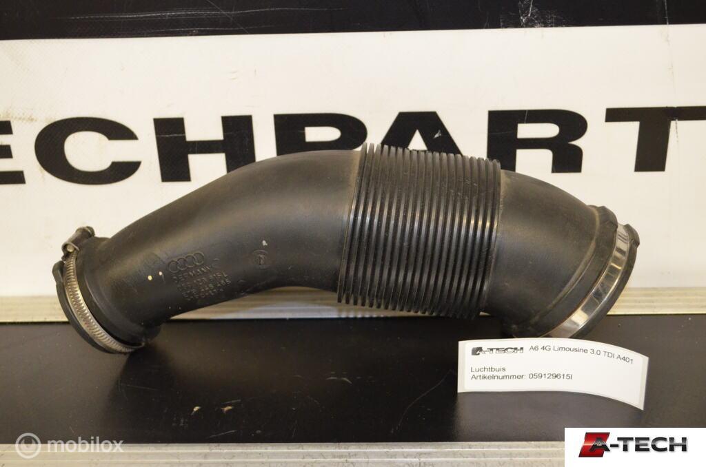 Luchtbuis Audi A6 C7 3.0 TDI ('11-'18) 059129615l A401, Auto-onderdelen, Audi, Gebruikt, Audi, Ophalen of Verzenden