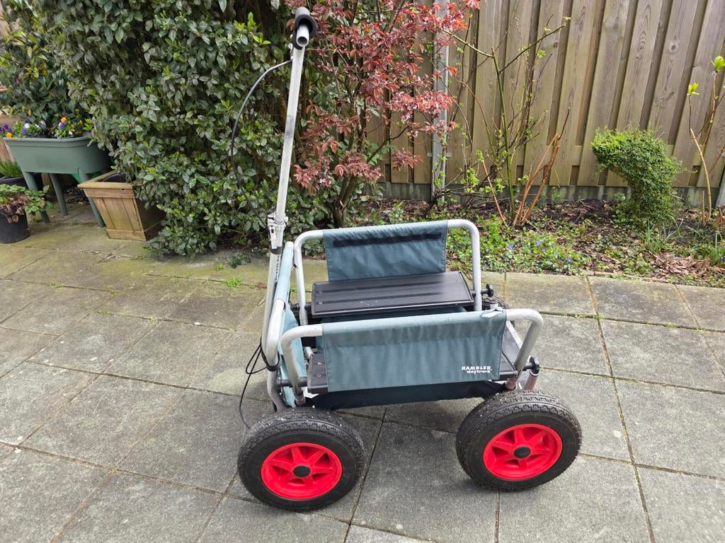 Rambler bolderkar / Day tracker - lichtgewicht aluminium, Caravans en Kamperen, Ophalen, Gebruikt