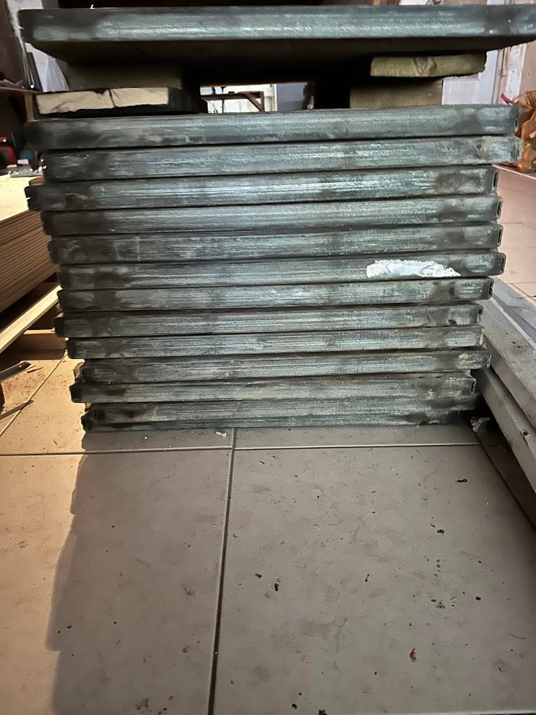 Steenschotten gebruikt 120x75 cm, 45mm - 14 stuks HORNBACH, Gebruikt, 25 tot 50 mm, Overige typen, Ophalen of Verzenden