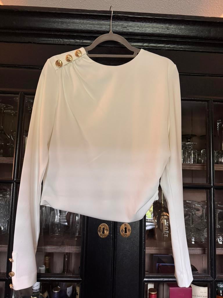 Nikkie bloes maar 40, Maat 38/40 (M), Zwart, Ophalen of Verzenden, Zo goed als nieuw