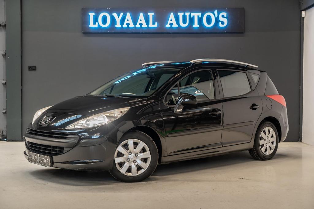 Peugeot 207 SW 1.4 VTi X-line | AIRCO | ELEK.RAMEN | TREKHAA, Auto's, Peugeot, Stof, Gebruikt, Zwart, Origineel Nederlands