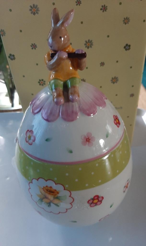 Villeroy & Boch Ei haasje met fluit Spring Collection, Ophalen of Verzenden, Nieuw