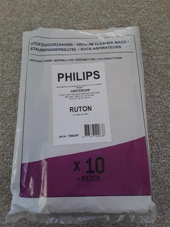 Philips stofzuigerzakken, Ophalen of Verzenden, Nieuw