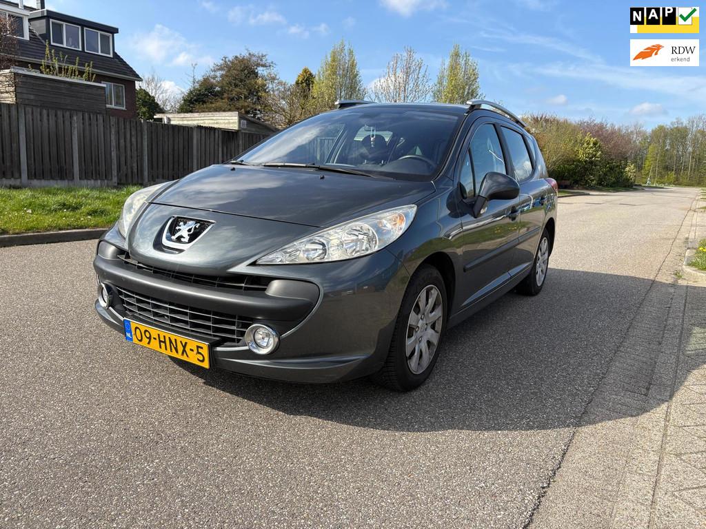 Peugeot 207 SW 1.6 VTi XS AUTOMAAT* Panoramadak* Airco*APK 1, Auto's, Peugeot, Bedrijf, Te koop, Airbags, Airconditioning, Alarm