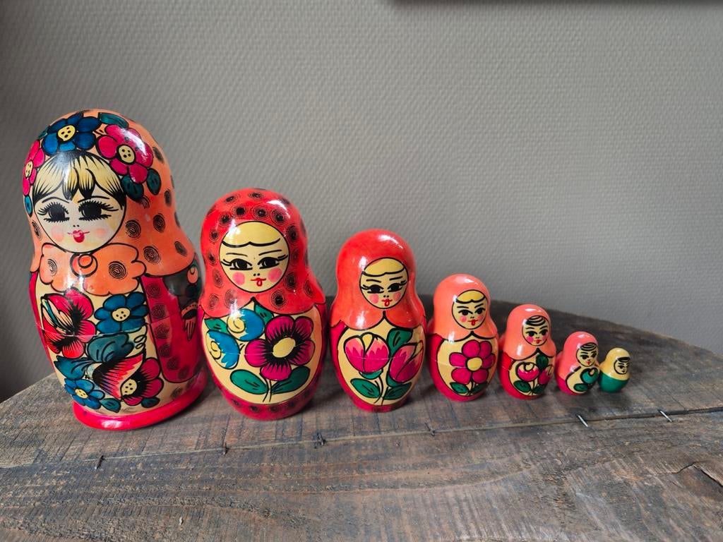 Grote set matroesjka, Verzamelen, Ophalen of Verzenden