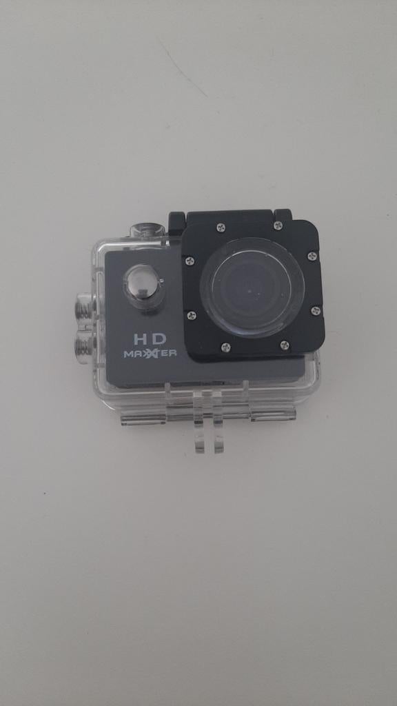 Maxxter actiecamera met waterdichte behuizing, Ophalen of Verzenden, Zo goed als nieuw