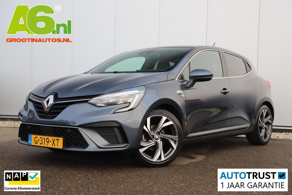 Renault Clio 1.0 TCe R.S. Line Trekhaak 17 inch LMV BOSE Gro, Voorwielaandrijving, 101 pk, Gebruikt, Euro 6