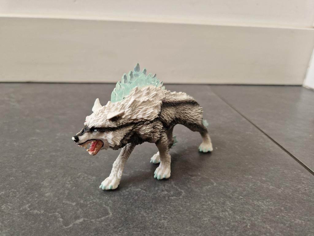 Schleich Eldrador Sneeuwwolf 42452, Ophalen of Verzenden, Zo goed als nieuw, Jongen of Meisje