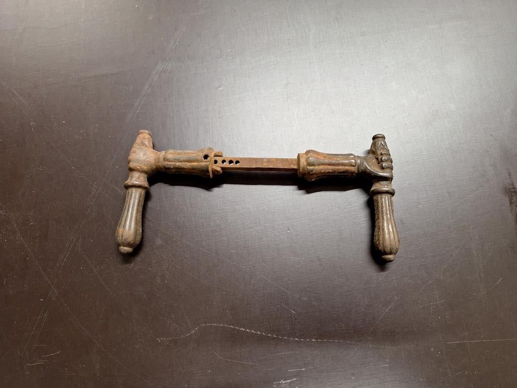 Antieke deurklink, Gebruikt, Geen idee, Ophalen of Verzenden, Klink of Kruk