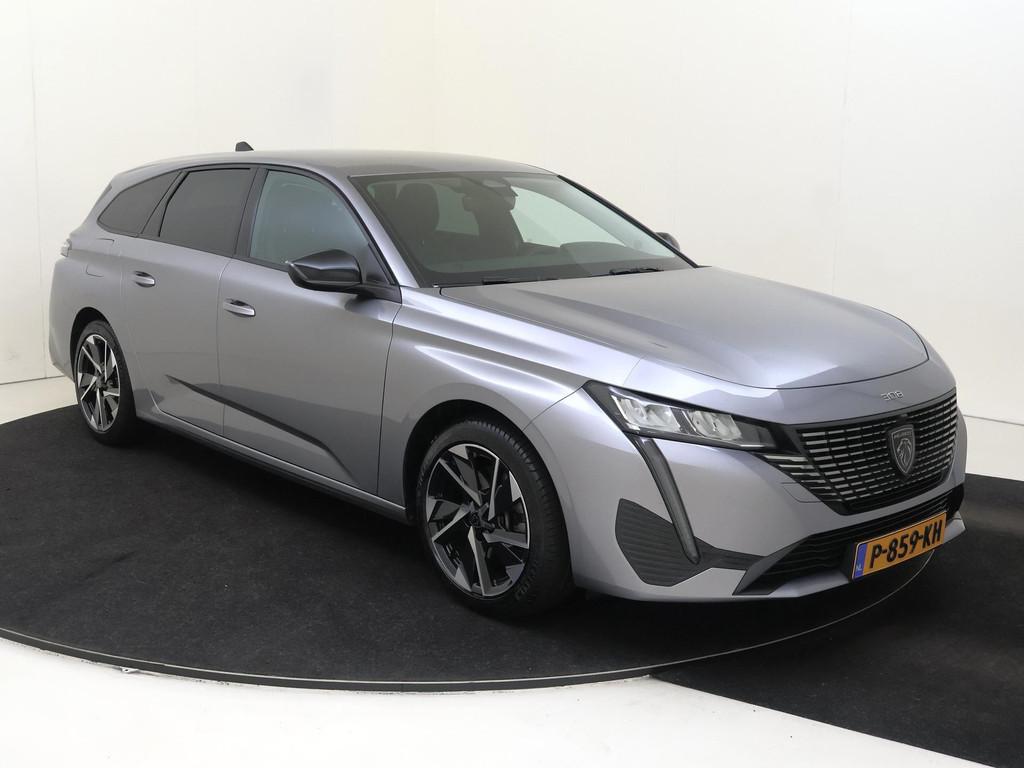 Peugeot 308 SW 1.2 PureTech 130 PK Allure Pack Business Navi, Auto's, Stof, Gebruikt, Euro 6, Origineel Nederlands
