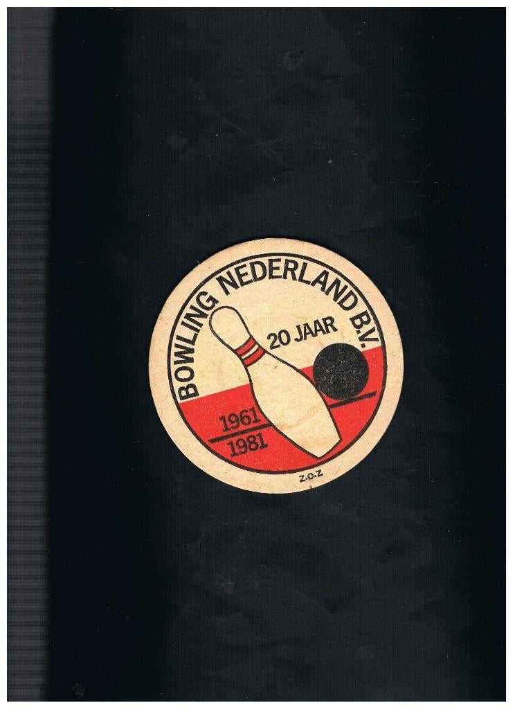 OUD BIERVILTJE SCHEVENINGEN, Verzenden, Nieuw, Viltje(s), Overige merken